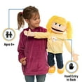thumbnail image 2 of Katie, Peach Girl, Full Body, Ventriloquist Style Puppet, (25 Inches), 2 of 6