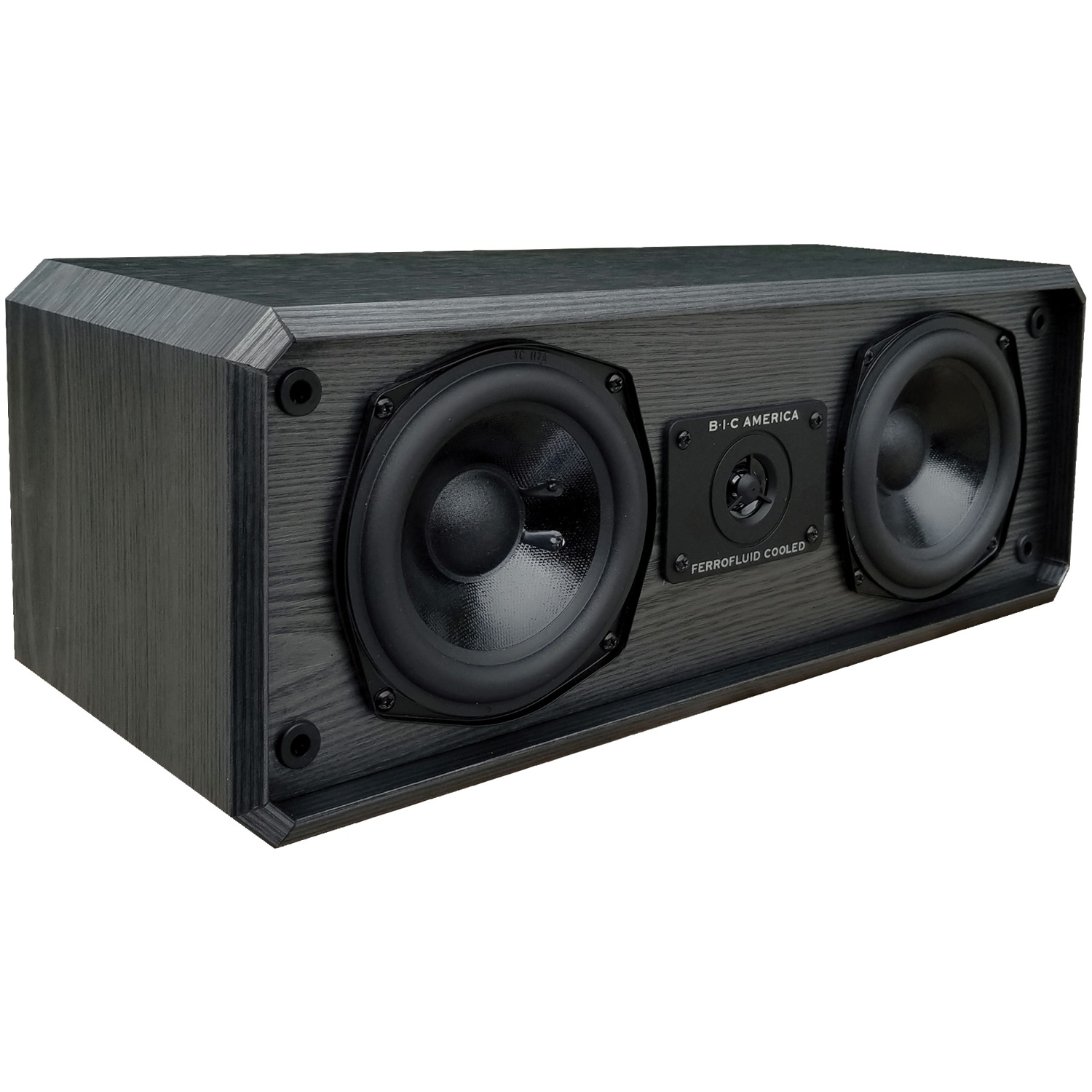 BIC America 2-Way 3-Driver Center-Channel Speaker (5.25 Inch, 125 Watts) - image 2 of 6