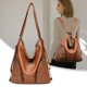 thumbnail image 2 of Bolsos de hombro multifunción de gran capacidad para mujer, mochila de cuero suave, bolsos cruzados femeninos de alta calidad, 2022 Fivean unisex, 2 of 2