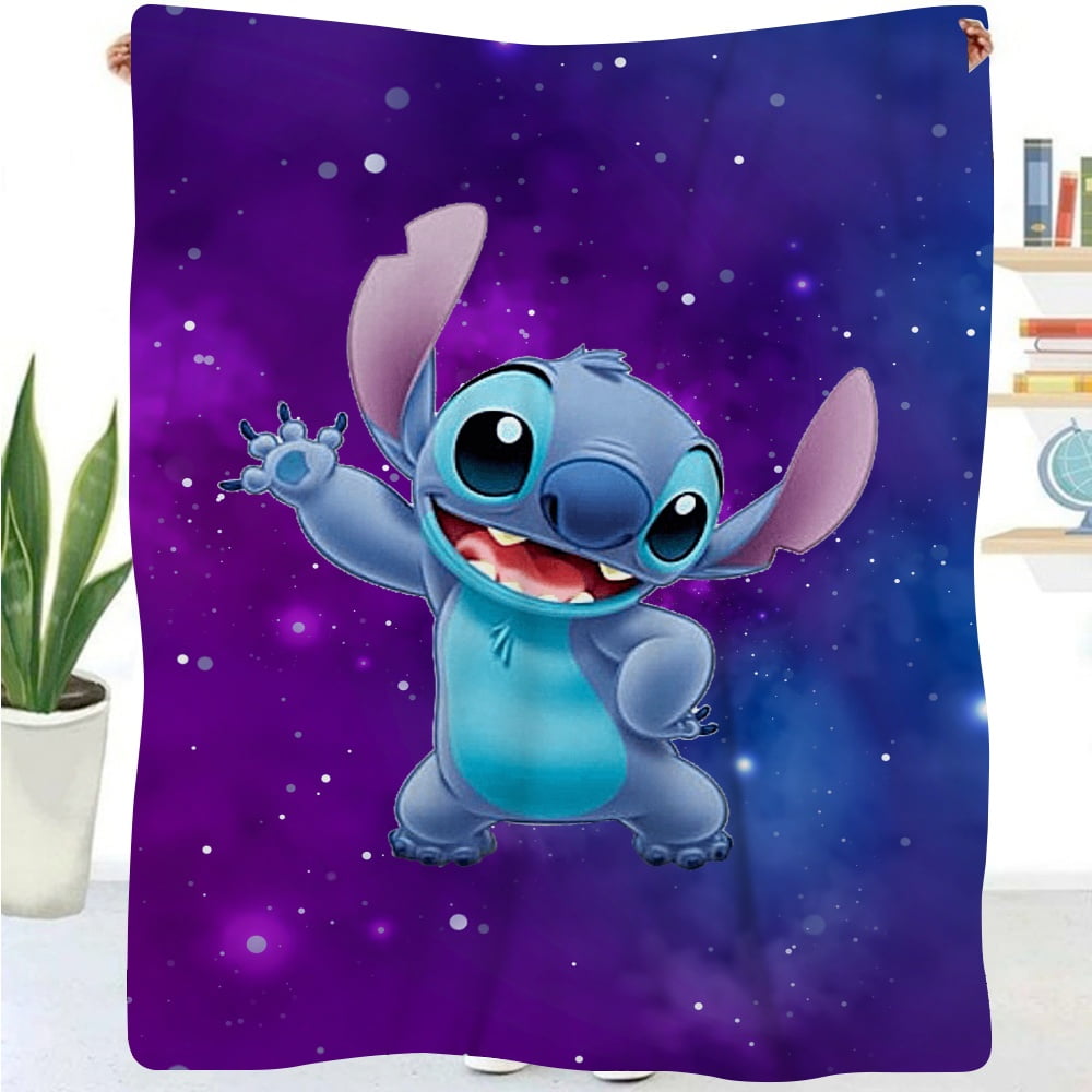 Lilo And Stitch Quiltblanket Gift For Fan, Lilo And Stitch Gene