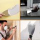 thumbnail image 4 of 4 Pieces Stainless Steel Spatula Set, Coating Knife with Plastic Handle Spatula, Palette Knife Scratches, DIY Spatula, 4 of 5