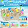 thumbnail image 4 of Beach Toys FHOZGECY 40 piezas con 4 vehículos de construcción de playa, 4 of 6