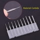 thumbnail image 5 of 10pcs 0.8mm-3.17mm End Mill Engranaje Herramienta de Corte rotativo para PCB CNC 1/8 '' Shank Milling Tools Sliver EOTVIA No, 5 of 7