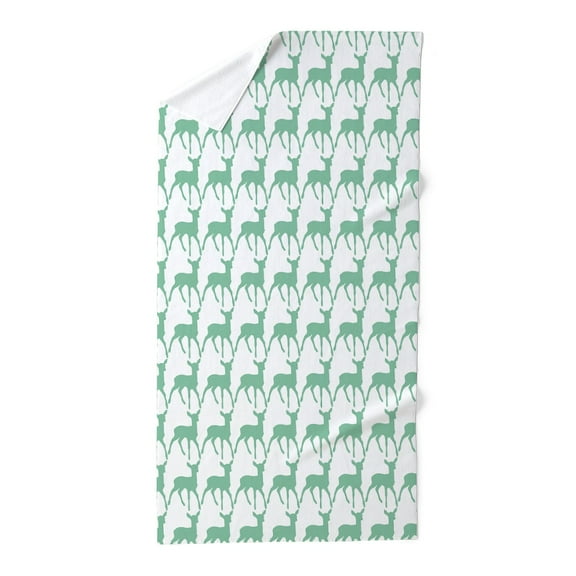 CafePress - Cute Whimsy Deer Pattern - Large Beach Towel, Soft 30"x60" Towel with Unique Design