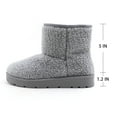 thumbnail image 5 of GJPBGK Women’s Winter Snow Ankle Boots Warm Pull-On Booties Cold Weathe, 5 of 9