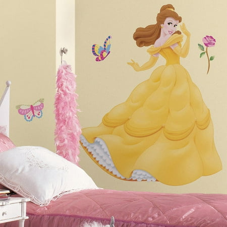 Room Mates Licensed Designs 35 Piece Belle Giant Wall Decal Set