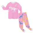 thumbnail image 5 of Boys Pajamas Cotton Truck Pjs Toddler Sleepwear Kids Winter Clothes Set 6-12 Months 12-24 Months 2t 3t 4t 5t 6t 7t 8t 9t Children(Pink,3-4 Years), 5 of 5