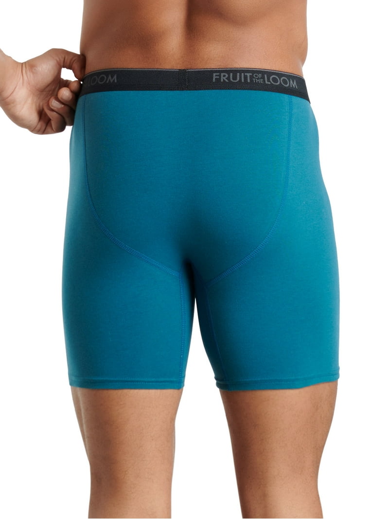 Fruit of the Loom Men's 7-Pack Cotton Stretch Boxer Briefs with