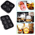thumbnail image 4 of Bola de hielo de whisky, moldes de cubitos de hielo esféricos, esfera de cubitos de hielo grande, cubito de hielo de esfera grande, 4 of 5