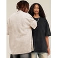 thumbnail image 3 of Oversized T Shirts Vintage Tee Loose Fit Short Sleeve Casual Streetwear Baggy Washed Unisex Tops, 3 of 6