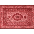 thumbnail image 1 of Ahgly Company Indoor Rectangle Medallion Red Traditional Area Rugs, 7' x 10', 1 of 4