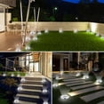 thumbnail image 2 of 8 Pack 8 LED Solar Disk Lights, Outdoor Solar Ground Landscape Light for Garden Patio Decor, Cool White, 2 of 8