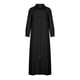 thumbnail image 4 of Vestido Largo Hasta El Tobillo Liso de Manga Larga Con Cuello Vuelto Para Mujer Odeerbi  ODB116870, 4 of 8