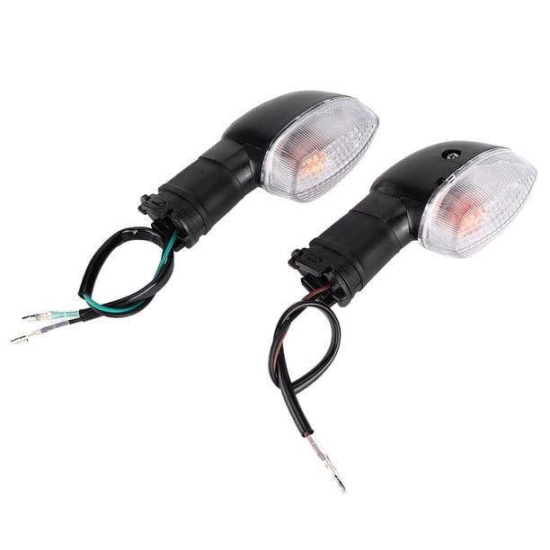 Luces De Señalización De La Motocicleta Lámparas LED De De ABS Duraderos Para R1 R6 FZ1 FZ6 XJ6 Negro Amarillo Opcional 2pcs