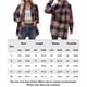 thumbnail image 2 of Camisa A Cuadros Blusas de otoño para mujer Blusas de camisa con cuello de solapa con bolsillo Cuello en V Traje diario Ygjytge Negro L para Mujer, 2 of 7