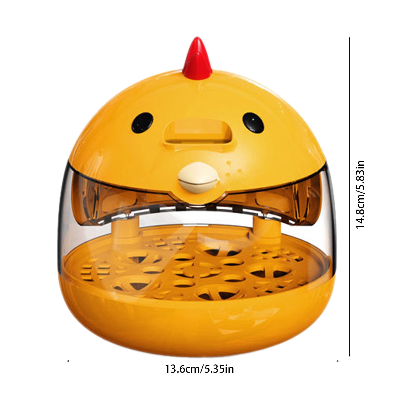 SIYTUAU Smart Egg Incubator Device Poultry Hatchery Tool Electronic Incubator Chicken Hatcher Temperature Control Hatcher Poultry Hatchery Chicken Eggs Incubator Animal Incubator yellow