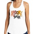 thumbnail image 2 of Drippy Spooky Babe Tank Top Fitted Racerback Women's Large White, 2 of 5