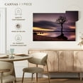 thumbnail image 5 of Elephant Stock Loch Lomond Tree Wall Art - Horizontal Canvas Wall Art - Living Room Wall Decor - Nature Canvas - Gray And Orange Decor - 48" x 32", 5 of 8
