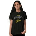 thumbnail image 5 of Proud US Army Girlfriend Star Logo Women's Graphic T Shirt Tees Brisco Brands S, 5 of 5