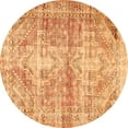 thumbnail image 1 of Ahgly Company Indoor Round Persian Orange Traditional Area Rugs, 6' Round, 1 of 1