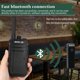 thumbnail image 3 of Walkie Talkies Retevis RB37, radio bidireccional Bluetooth, paquete de 2 unidades, 3 of 9
