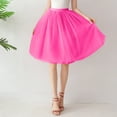 thumbnail image 2 of WEAIXIMIUNG Jupe Grand Femme Carnaval Tutu Jupon Robe Courte Robe de Danse Ballet Robe de Soirée Occasion, 2 of 5