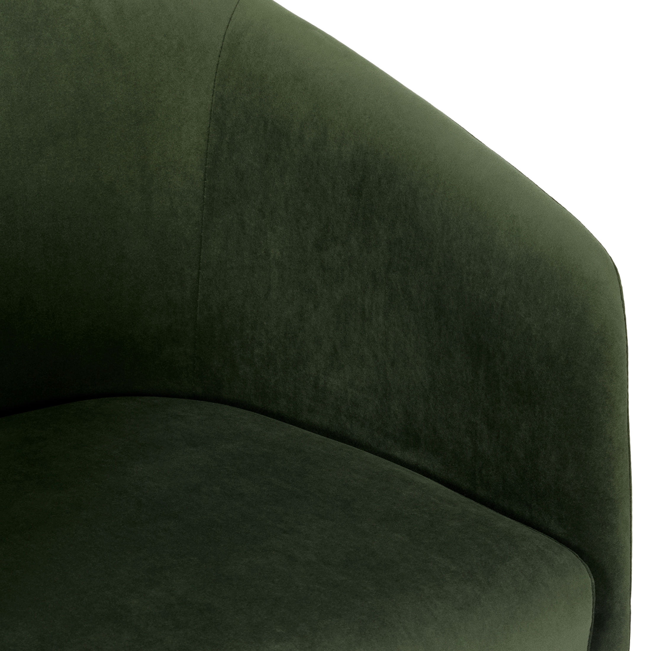 Better Homes & Gardens Wyatt Velvet Office Chair, Olive