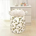 thumbnail image 3 of Holloyiver 19" Waterproof Foldable Laundry Basket With Handles,Hampers Dirty Clothes Storage for Laundry,Waterproof Toys Storage Bin, 3 of 9