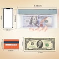 thumbnail image 2 of 4 Pcs Translucent Money Pouch Cash Envelopes for Budgeting, Money Bag with Zipper, Cosmetic Bag, Pencil Case, Plastic Zipper Wallet for Cash, Money, Check (4 Colors, 10 * 18.5 cm), 2 of 8