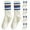 C-Blue1050, variant on DHFJKG 5 Pairs Crew Socks For Women Knitted Stripped Preppy Style Calf Socks Breathable Cozy Stockings