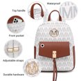 thumbnail image 3 of MKP COLLECTION Mini Backpack Purse for Women Fashion Cute Small Daypacks Purse School Shoulder Bag, 3 of 7