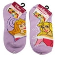 thumbnail image 2 of 4pk Disney Princess Sock Set - Cinderella Aurora Belle Assorted (Kids Size 6-8), 2 of 4