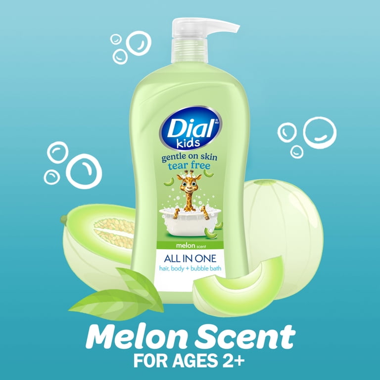 Dial Kids All-in-1 Hair & Body Wash, Melon, 32 oz photo 4