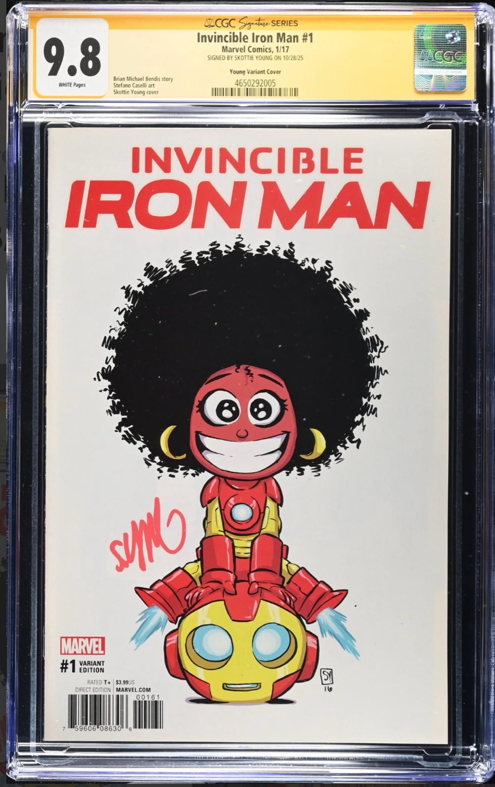 Invincible Iron Man #1 - CGC 9.8 Comic Book