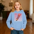thumbnail image 2 of Ticikt My Happy 100th Day of School Hoodies, Fashion Print Pullover Hooded Sweatshirt Kids Athletic Comfortable Casual Playwear,Color:Light Blue,13-14 Years, 2 of 6