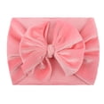 thumbnail image 2 of WUANDIXFA Baby Head Bands Baby Girls Headbands Turban Hair Bows Hair Band Hair Accessories for Kids Toddlers Infants Newborn,Pink,One Size, 2 of 3