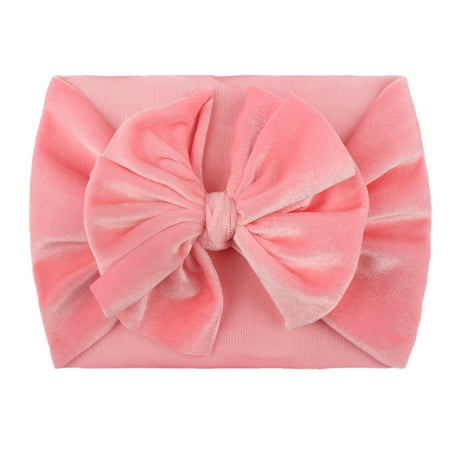 

Dadaria Headbands for Girls Kids Newborn Girls Baby Solid Headband Hair Band Bow Accessories Headwears Pink Boys Girls