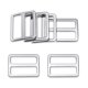 thumbnail image 1 of Uxcell 6-Pack Hebillas Metálicas de Tri Deslizamiento, Ajustador de Correa de Cinturón de Aleación de Zinc de 1 Pulgada [Plateado], 1 of 1