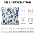 thumbnail image 5 of RUIYC  Take Me to The Beach Summer Throw Pillow Covers, Blue Ocean Starfish Summer Cushion Case for Sofa Couch, 5 of 5