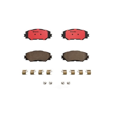 Brembo P83082N NAO BRAKE PADS Fits select: 2014-2017 TOYOTA RAV4 LE, 2011 TOYOTA RAV4 LIMITED