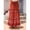 *Red, variant on Women's High Waisted Floral Printed A Line Chiffon Midi Skirt,Casual Summer Skirt Blue,Women's Plus L