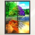 thumbnail image 3 of Conjuntos Costura DIY Bordado 11CT Las Estaciones Del Bsvklp, 3 of 9