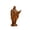 Brown-A, variant on Cadancy Jesus Statue Figurine Sacred Heart Religious Decor Desktop Shelf Sculpture Home Church Altar Meditation Room Spiritual Gift Christian Faith Keepsake Ornament Indoor