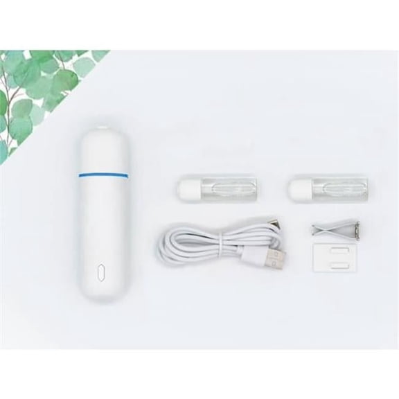 Aroma Starter Essential Oil Car Freshener, White - Eucalyptus - Pack of 2