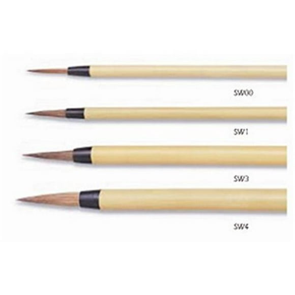 Art Supplies SW0 All Purpose Brushes No.0