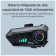thumbnail image 2 of Intercomunicador Bloosom  Motocicleta Para Casco Bluetooth 1000ma Ip7 Negro, 2 of 4