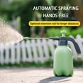 thumbnail image 4 of Junepar 2L Manual Pressure Garden Sprayer 12.2in Handheld Water Spray Bottle with Adjustable Nozzle Portable Sprinkling Can for Gardening Cleaning Patio Care Green, 4 of 4