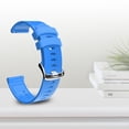 thumbnail image 3 of Cateissary Correa de silicona para reloj deportivo, correa de repuesto Universal para reloj inteligente, correa de silicona para // de 20mm Relojes inteligentes cielo azul, 3 of 6