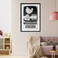 thumbnail image 3 of Historic Framed Print, Woodstock 3 days of peace and music. and love., 17-7/8" x 21-7/8", 3 of 9
