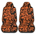 thumbnail image 1 of LAKIMCT Abstract Halloween Print Car Seat Covers Vehicle Front Seat Covers Universal Fit Seat Protector, 1 of 9